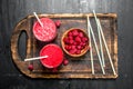 Fresh Raspberry smoothie Royalty Free Stock Photo