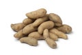Fresh Ratte potatoes Royalty Free Stock Photo