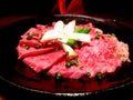 Fresh raw beef stake