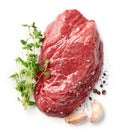 Fresh raw beef steak Royalty Free Stock Photo