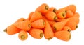 Fresh Raw Chantenay Carrots Royalty Free Stock Photo