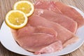 Fresh raw chicken breast.