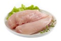 Fresh raw chicken fillets Royalty Free Stock Photo
