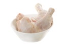 Fresh raw chicken legs Royalty Free Stock Photo