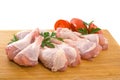 Fresh Raw Chicken Legs Royalty Free Stock Photo