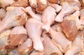 Fresh raw chicken legs Royalty Free Stock Photo