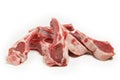 Fresh raw lamb chops Royalty Free Stock Photo