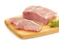 Fresh raw meat Royalty Free Stock Photo