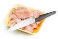 Fresh raw meat background Royalty Free Stock Photo