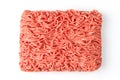 Fresh raw minced beef meat Royalty Free Stock Photo