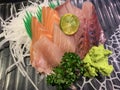 Fresh Raw Mixed Fish Sashimi