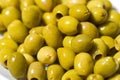 Fresh raw olives