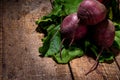 Fresh raw organic beetroot Royalty Free Stock Photo