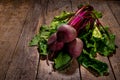 Fresh raw organic beetroot Royalty Free Stock Photo