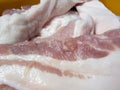 Fresh raw pork Royalty Free Stock Photo
