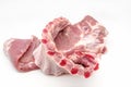 Fresh raw pork Royalty Free Stock Photo