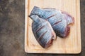 Fresh raw tilapia Royalty Free Stock Photo
