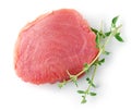 Fresh raw tuna steak Royalty Free Stock Photo