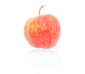 Fresh red apple isolated, Clipping path Royalty Free Stock Photo