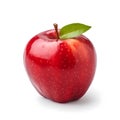 Fresh red apple isolated white background Royalty Free Stock Photo