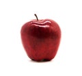 Fresh red apple isolated on white. With clipping path Royalty Free Stock Photo