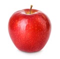 Fresh red apple isolated on white. With clipping path Royalty Free Stock Photo