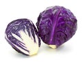 Fresh red cabbage vegetable