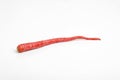Fresh red carrot bunch on white background Royalty Free Stock Photo