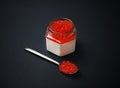 Fresh red caviar Royalty Free Stock Photo