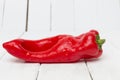 Fresh red cayenne pepper Royalty Free Stock Photo