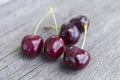 Fresh red cherry Royalty Free Stock Photo