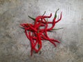 Fresh Red Chilies: Spicy Seasoning Royalty Free Stock Photo
