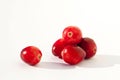 Fresh red cranberries Royalty Free Stock Photo