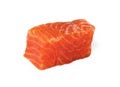 Fresh red fish. Salmon Royalty Free Stock Photo