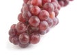 Fresh red grape isolated on white background Royalty Free Stock Photo