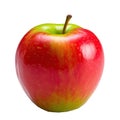Fresh red McIntosh apple as package design element, isolated on transparent Royalty Free Stock Photo