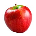 Fresh red McIntosh apple, Generative AI Royalty Free Stock Photo