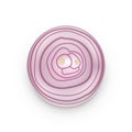 Fresh Red Onion Sliced With Top View Royalty Free Stock Photo