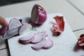 Fresh red onion