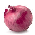 Fresh Red onions isolated on a white background Royalty Free Stock Photo