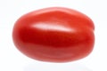 Fresh red pear tomatoe, mini tomatoe, on white background Royalty Free Stock Photo