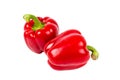Fresh red peppers Royalty Free Stock Photo