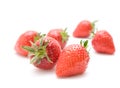 Fresh red ripe strawberries Royalty Free Stock Photo