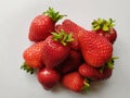 Fresh red ripe strawberries. Royalty Free Stock Photo