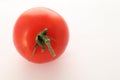 Red tomato .single item on a plain background