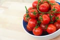 Fresh red small tomatoes Royalty Free Stock Photo