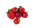 Fresh red strawberries Royalty Free Stock Photo