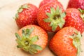 Fresh red strawberries Royalty Free Stock Photo