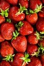Fresh red strawberry background Royalty Free Stock Photo
