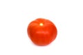 Fresh red tomato on a white background Royalty Free Stock Photo